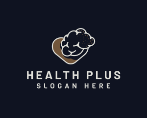 Heart Brain Mental Health logo design