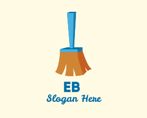 3D Broomstick Cleaner Logo