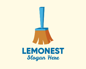 3D Broomstick Cleaner Logo