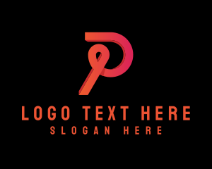 Loop - Generic Business Letter P logo design