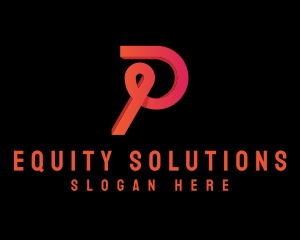 Equity - Generic Business Letter P logo design