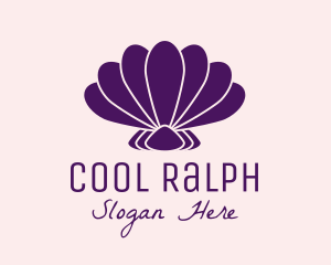 Purple Beauty Shell logo design