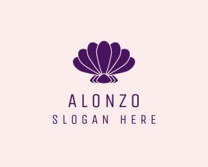 Purple Beauty Shell logo design