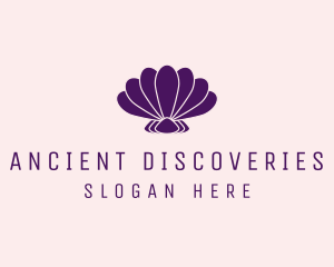 Purple Beauty Shell logo design