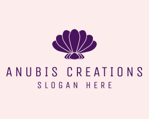 Purple Beauty Shell logo design