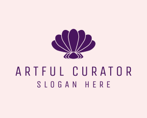 Purple Beauty Shell logo design