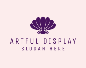 Purple Beauty Shell logo design