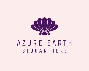 Purple Beauty Shell logo design