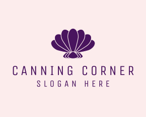 Purple Beauty Shell logo design