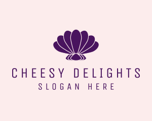 Purple Beauty Shell logo design