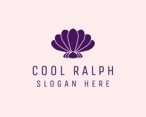 Purple Beauty Shell logo design