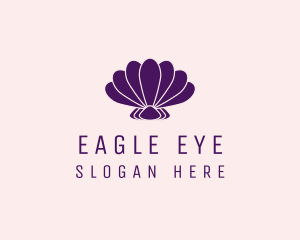 Purple Beauty Shell logo design