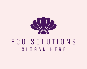 Ecology - Purple Beauty Shell logo design
