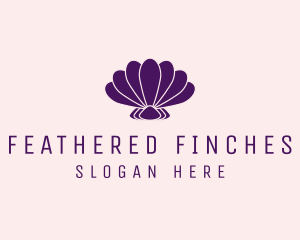 Purple Beauty Shell logo design