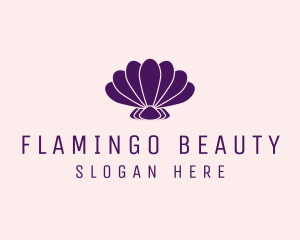 Purple Beauty Shell logo design