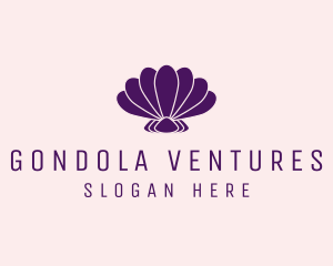 Purple Beauty Shell logo design