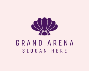 Purple Beauty Shell logo design