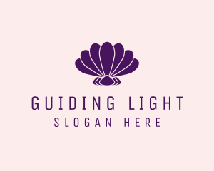 Purple Beauty Shell logo design