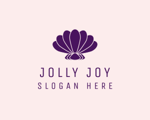 Purple Beauty Shell logo design