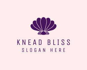 Purple Beauty Shell logo design