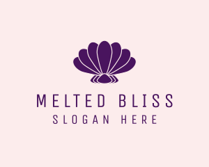 Purple Beauty Shell logo design