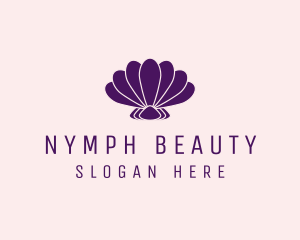 Purple Beauty Shell logo design