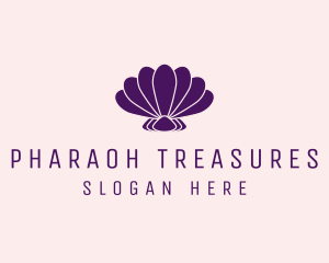 Purple Beauty Shell logo design