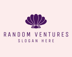 Purple Beauty Shell logo design