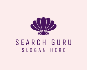 Purple Beauty Shell logo design