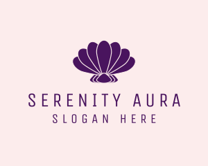 Purple Beauty Shell logo design