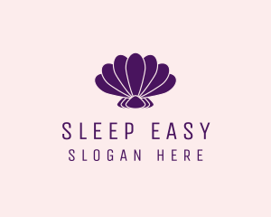 Purple Beauty Shell logo design