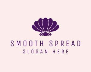 Purple Beauty Shell logo design