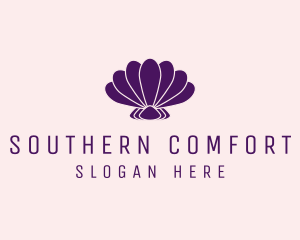 Purple Beauty Shell logo design