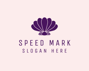 Purple Beauty Shell logo design