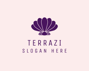 Purple Beauty Shell logo design