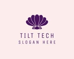 Purple Beauty Shell logo design