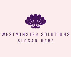 Purple Beauty Shell logo design