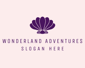 Purple Beauty Shell logo design