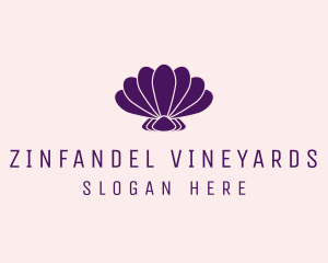 Purple Beauty Shell logo design