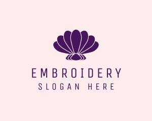 Purple Beauty Shell logo design