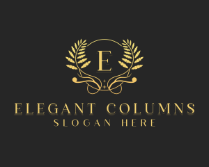 Elegant Floral Boutique logo design