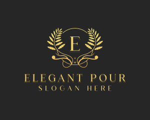 Elegant Floral Boutique logo design