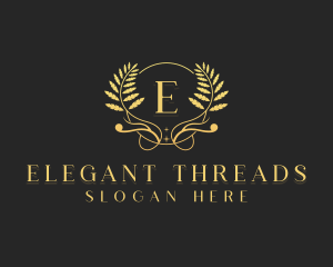 Elegant Floral Boutique logo design