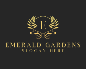 Elegant Floral Boutique logo design