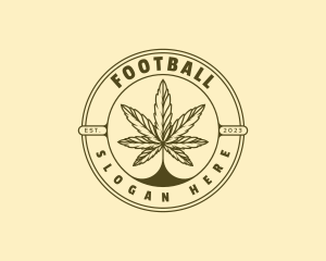 Smoke - Herbal Marijuana Leaf logo design