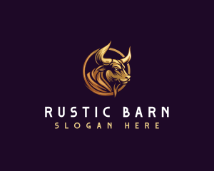 Bull Horn Ranch logo design