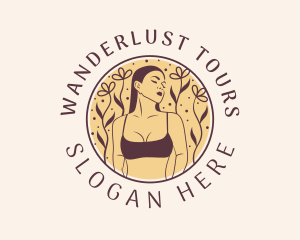 Flower Woman Lingerie logo design