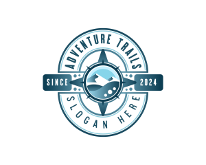 Mountain Compass Travel logo design