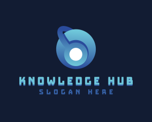 Octagonal - Digital AI Cyberspace logo design