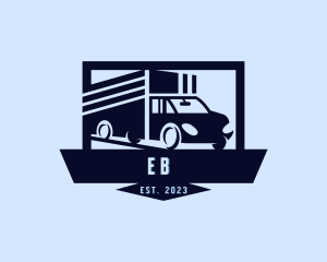 Freight - Cargo Truck Dispatch logo design